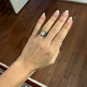 S.S Ring ISRAEL 925 ZUMAN IMPRINT ON THE INSIDE size 6.5